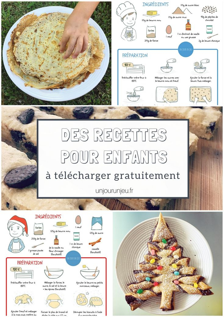 Recettes Illustrées À Imprimer Pour Cuisiner Avec Ses encequiconcerne Cuisiner Avec Des Enfants