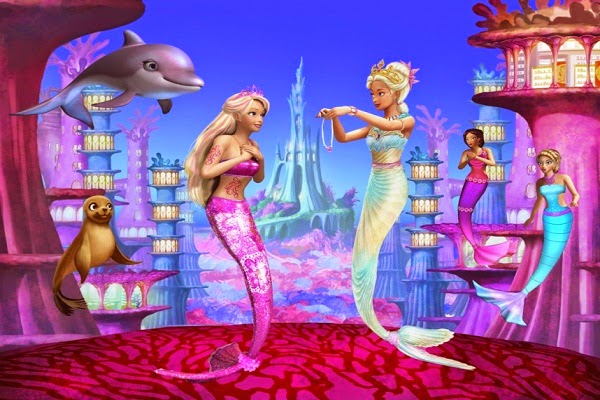 Regarder Un Film De Barbie Et Le Secret Des Sirènes 2010 intérieur Barbie Sirene A La Plage