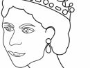Reine Elisabeth 2, Coloriage À Imprimer - Coloriage Reine encequiconcerne Dessin De L Angleterre