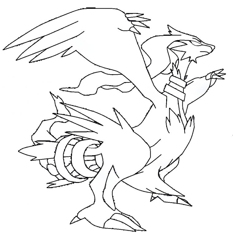 Reshiram : Coloriage Pokemon Légendaire Reshiram À dedans Coloriag Pokemon Reshiram : Coloriage Pokemon Légendaire Reshiram À dedans Coloriag Pokemon