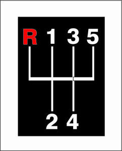 honda manual shift pattern