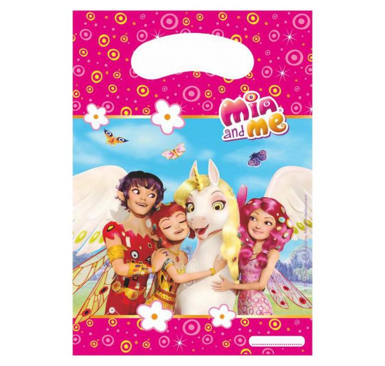 Sachets D'Anniversaire Enfant Mia And Me Pour Bonbons Et serapportantà Jeux De Mia Et Moi Gratuit