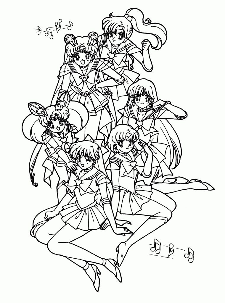 Sailor Moon Coloriages à Coloriage Sailor Moon A Imprimer