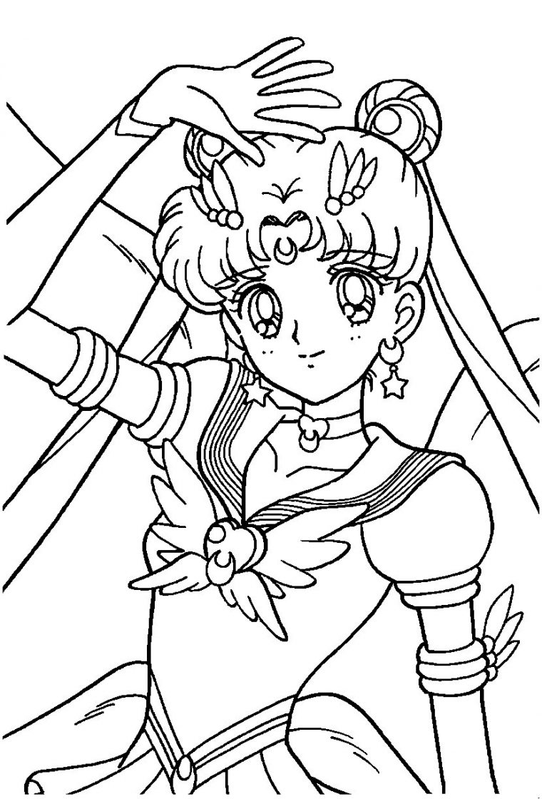 Sailor Moon Forever: Desenhos Para Colorir. concernant Coloriage Manga A Imprimer