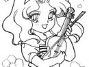 Sailor Neptune Violon Est Un Coloriage De Sailor Moon pour Coloriage Sailor Moon A Imprimer