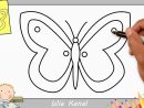 Schmetterling Zeichnen Lernen Einfach Schritt Für Schritt avec Dessin Petit Papillon