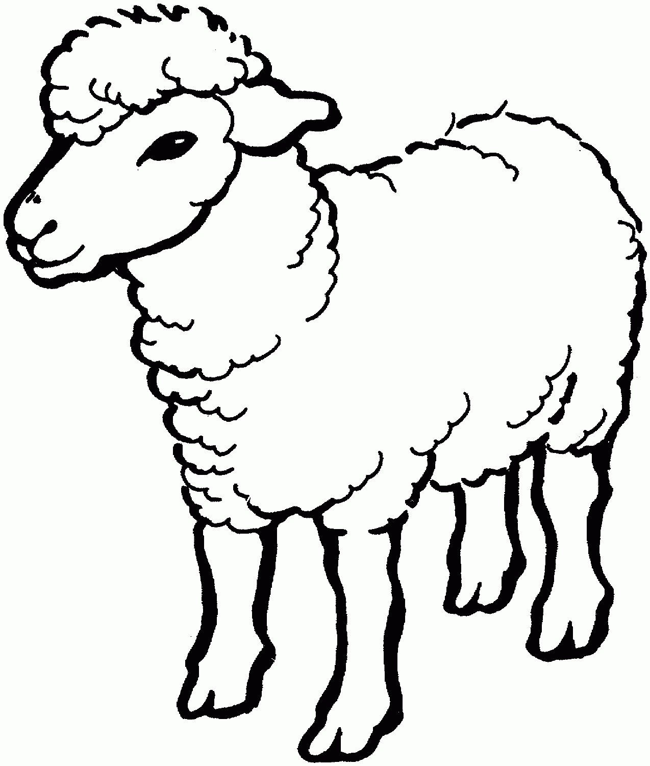 Sélection De Coloriage Mouton À Imprimer Sur Laguerche serapportantà Coloriage Mouton À Imprimer