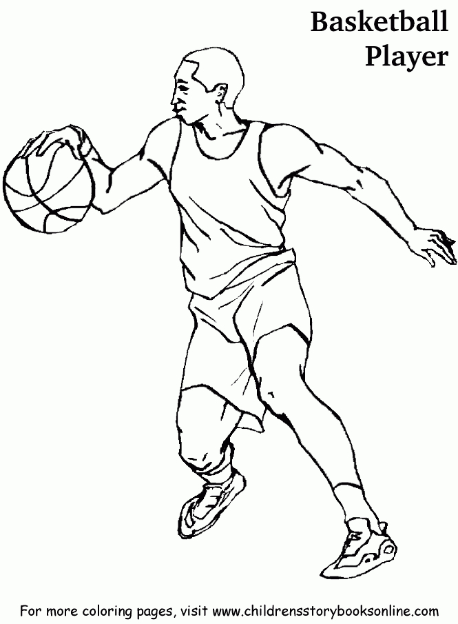 Sélection De Dessins De Coloriage Basketball À Imprimer encequiconcerne 25 Coloriage De Basketball A Imprimer Gratuit