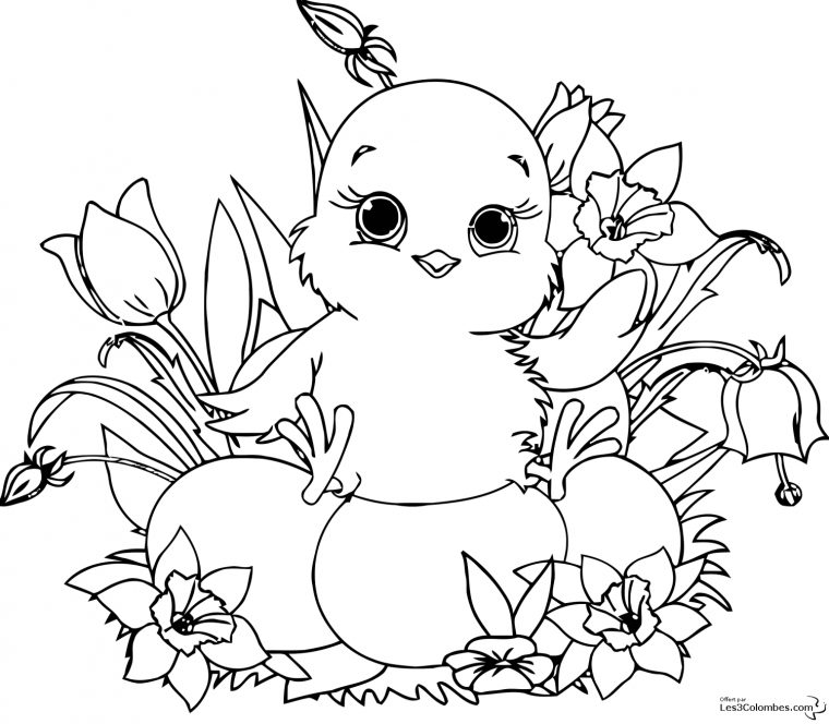 Sélection De Dessins De Coloriage Pâques À Imprimer Sur avec Coloriage Paques À Imprimer Gratuit