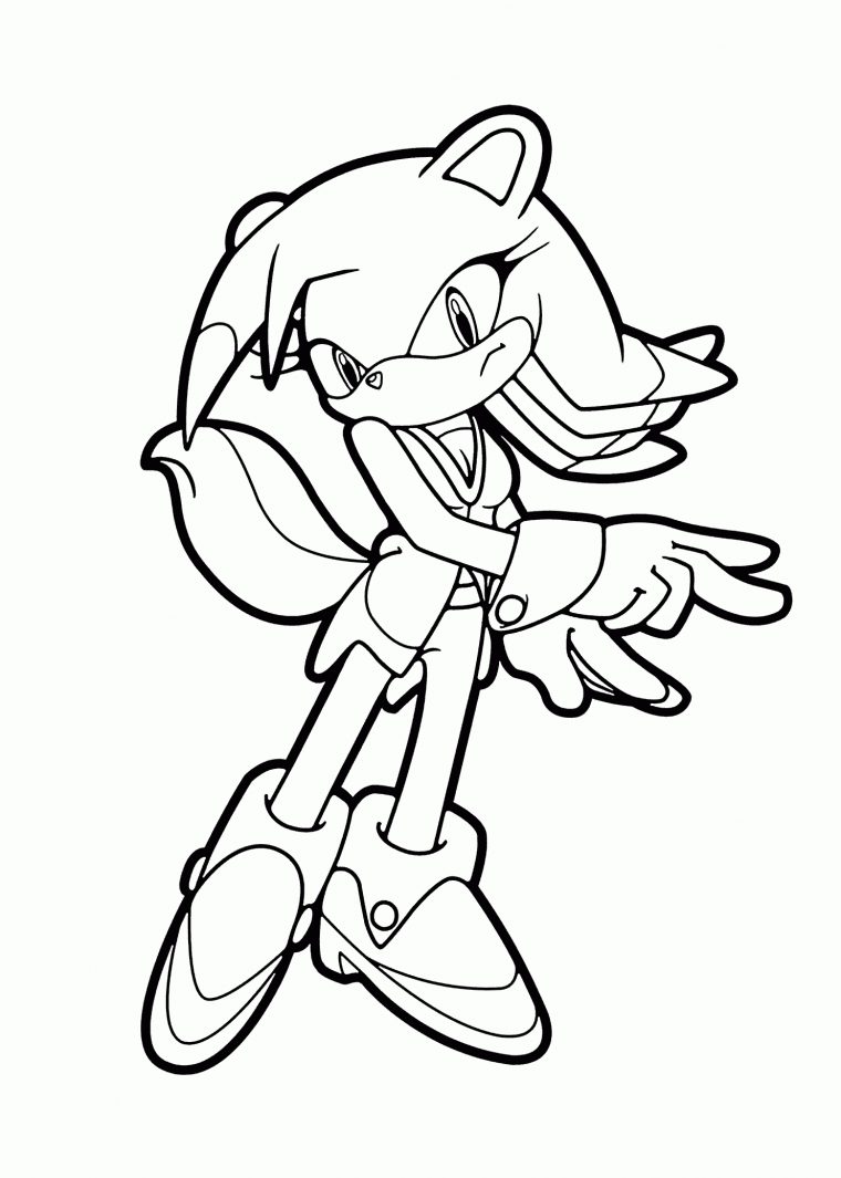 Sonic For Kids – Sonic Kids Coloring Pages serapportantà Coloriage Sonic