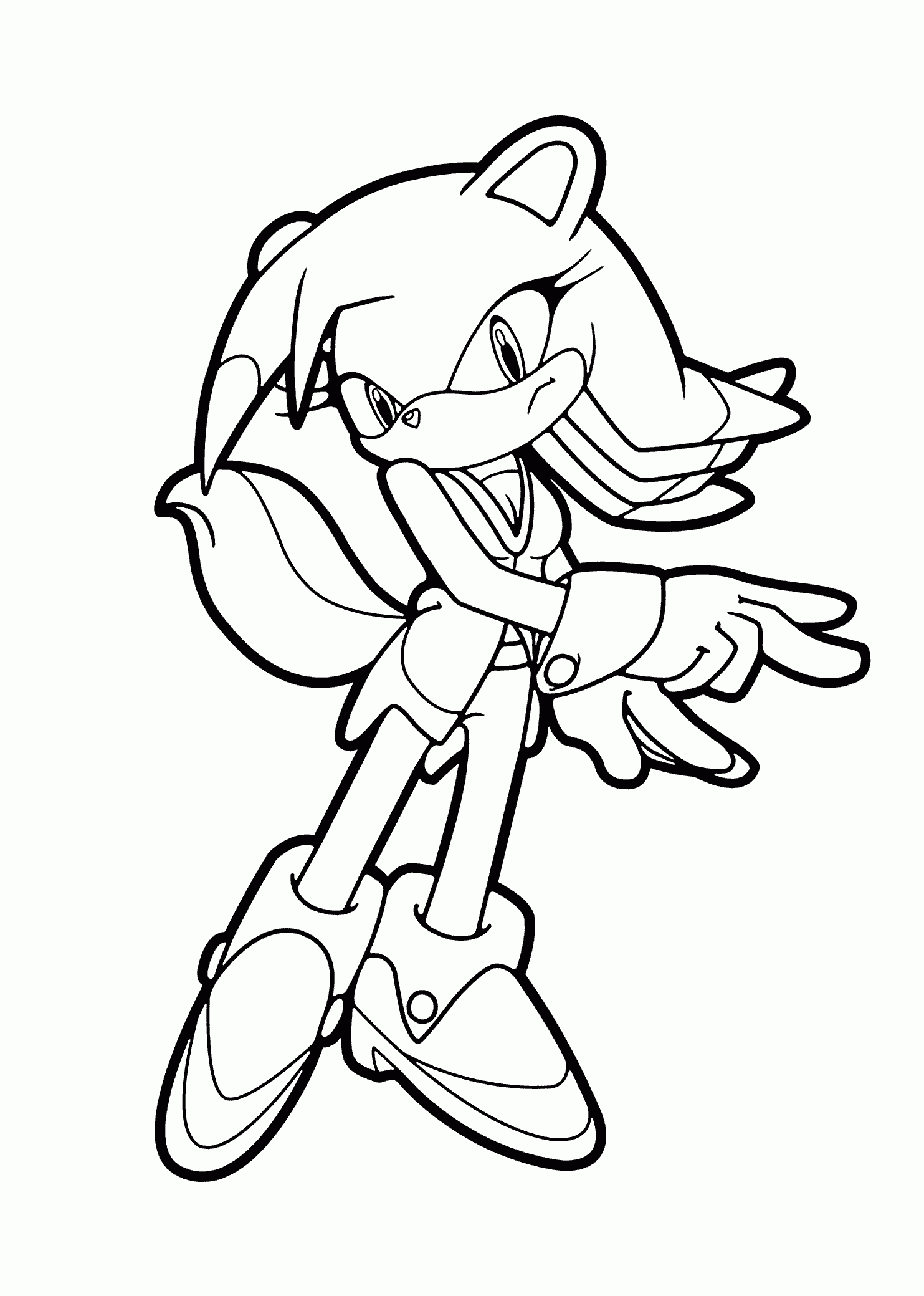 Sonic For Kids - Sonic Kids Coloring Pages serapportantà Coloriage Sonic