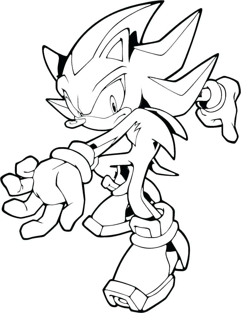 Sonic Prêt Pour L'Action - Coloriage Sonic Le Hérisson destiné Coloriage Sonic Le Film