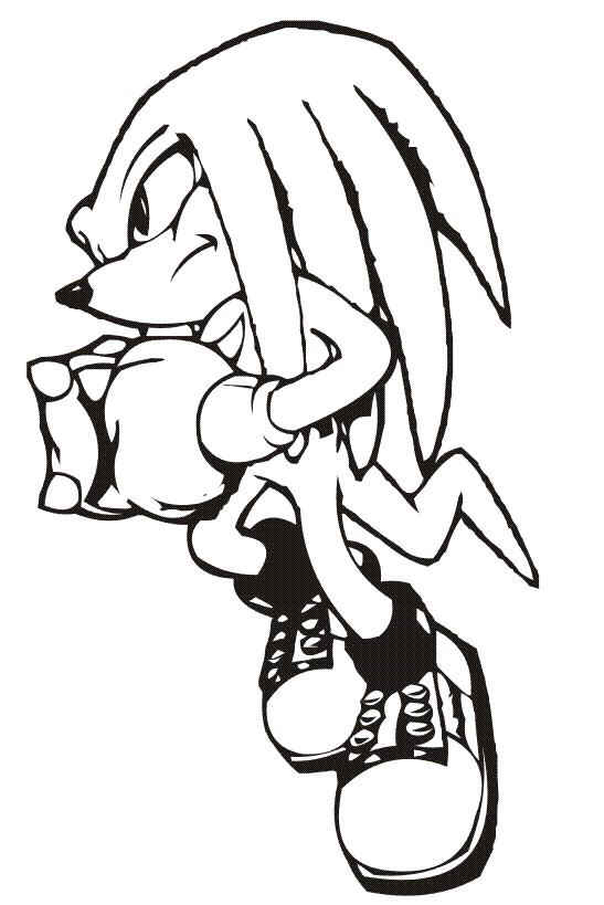 Sonic The Hedgehog Coloring Pages concernant Coloriage Sonic