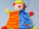 Sos Doudou Clown Baby Club C&amp;A Plat Bleu Et Orange Étoile destiné Clowns Etoile