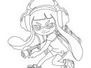 Splatoon 2 Marina Drawing Process With Free Coloring Page encequiconcerne Coloriage Splatoon