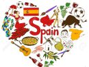 Stock Photo | Symbole Espagnol, Croquis Et Espagnol avec Dessin D Espagne