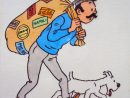 Studio Hergé - Bleu De Coloriage + Film Noir - Tintin Et serapportantà Coloriage Tintin Et Milou
