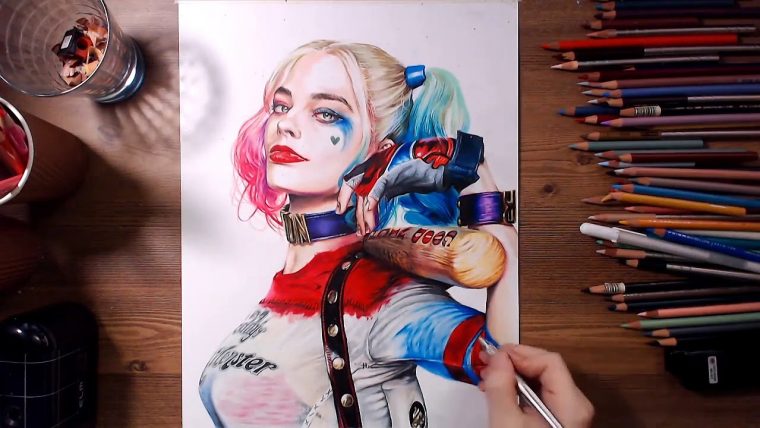 Suicide Squad : Harley Quinn (Margot Robbie) – Speed tout Coloriage Harley Quinn Suicid Squad
