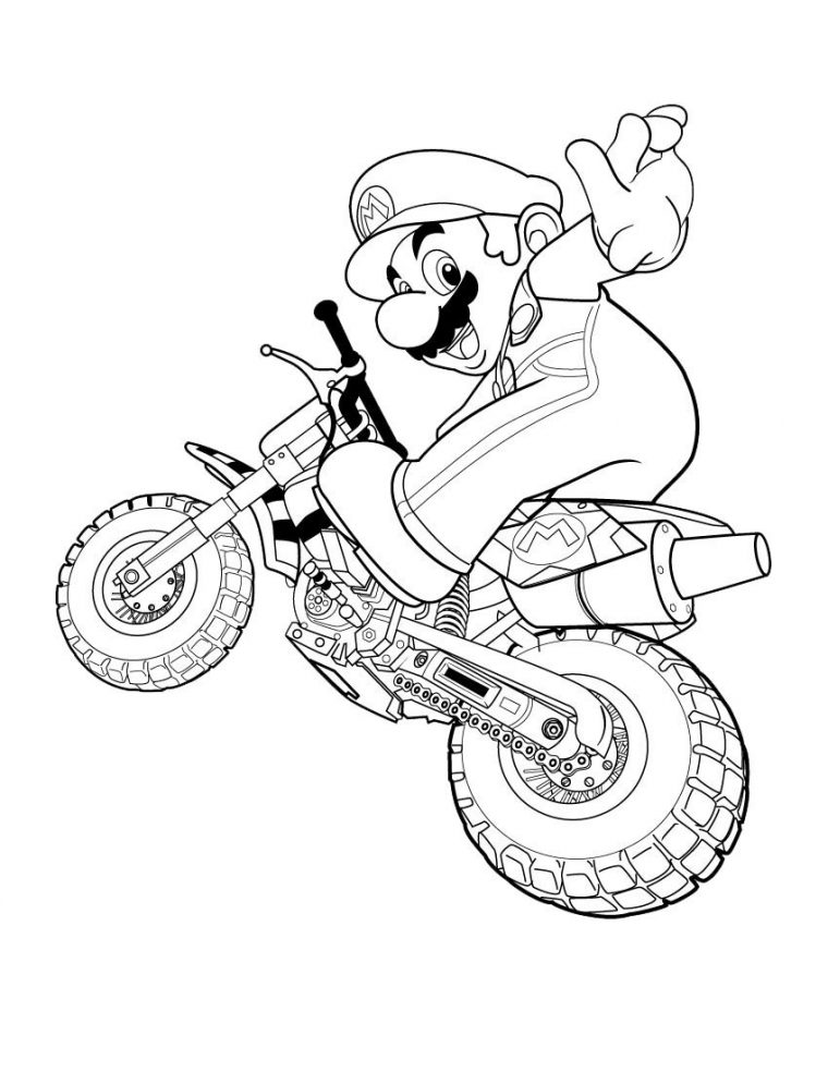 Super Mario Coloring Pages ~ Free Printable Coloring Pages à Coloriage