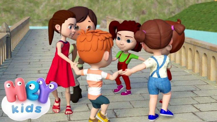 Sur Le Pont D'Avignon Chanson – Comptine Bébé | Heykids à Comtine Bebe