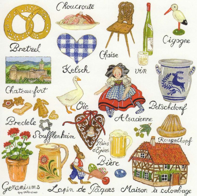 Symboles D'Alsace, Collection Guy Untereiner | Diy Dessin à Symbole Noel
