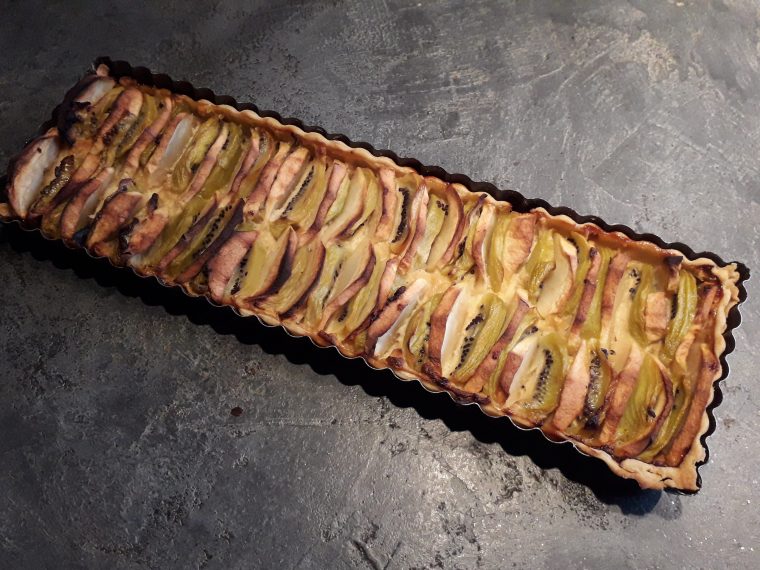 Tarte Pommes Kiwis | Cooking Chef De Kenwood – Espace Recettes pour Tarte Pomme Banane Kiwi