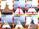 Tepee Designs Of Native American Tribes - Earthly Mission tout Tipi Dessin