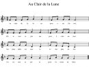The Yellow Brick Road Blog avec Au Clair De La Lune Lyrics Hiro
