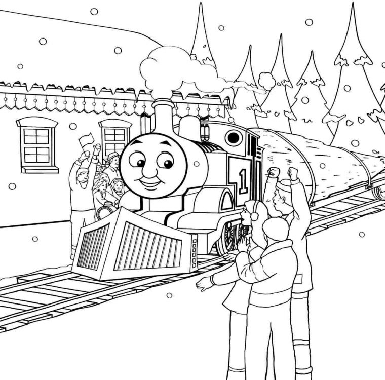 Thomas Thomas The Tank Colouring Pages (Page 3 intérieur Dessin Animé Train Thomas
