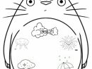 Totoro - Activites Manuelles Pour Petits Et Grands encequiconcerne Coloriage Totoro A Imprimer
