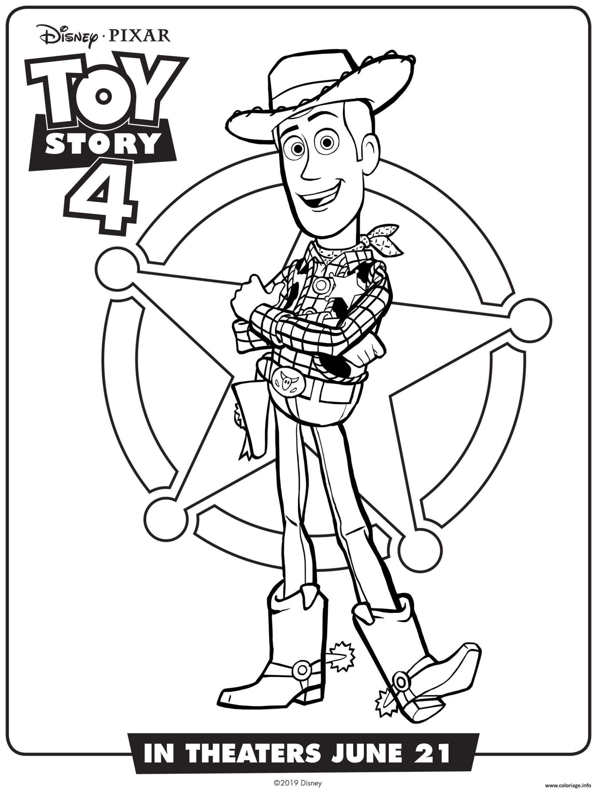 Toy Story Coloriage Gratuit Imprimer Coloriage Toy Story 4 à Coloriage Toy Story 4