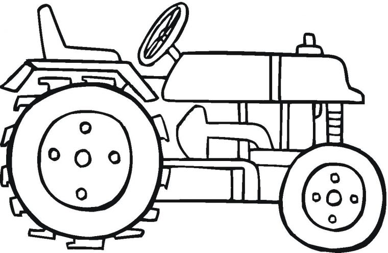 Tracteur : Coloriage De Tracteur Gratuit À Imprimer Et serapportantà Coloriage Tracteur