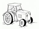 Tractor Drawing For Coloring Field. Children'S Drawings à Dessin De Tracteur A Colorier