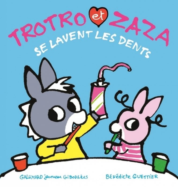 Trotro Et Zaza Se Lavent Les Dents De Bénédicte Guettier destiné Trotro Et Zaza