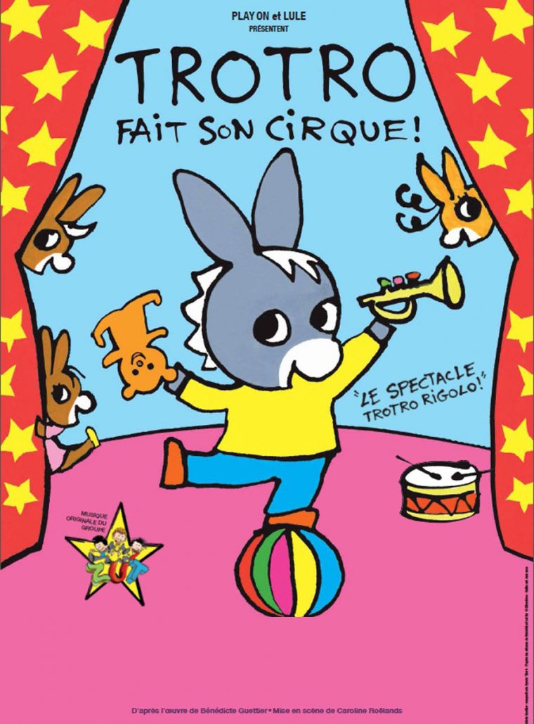 Trotro Fait Son Cirque – Récréatiloups Côtes D'Armor dedans Trotro Dessins Animes