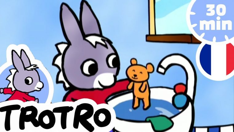 Trotro – Le Bain De Trotro 🛁 | Dessin Animé | Hd |2020 dedans Trotro Dessin Anim?