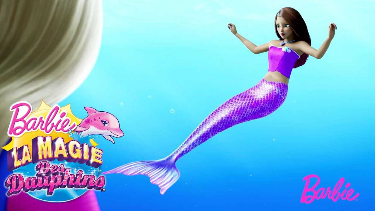 Tu Es Une Sirène ? | Barbie La Magie Des Dauphins | Barbie avec Barbie Et La Magie Des Dauphins Dessin ? Imprimer