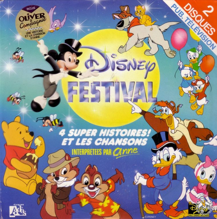 Tv Series And Cartoons Records Disney Festival 4 Super concernant Dessin Animé Walt Disney Gratuit