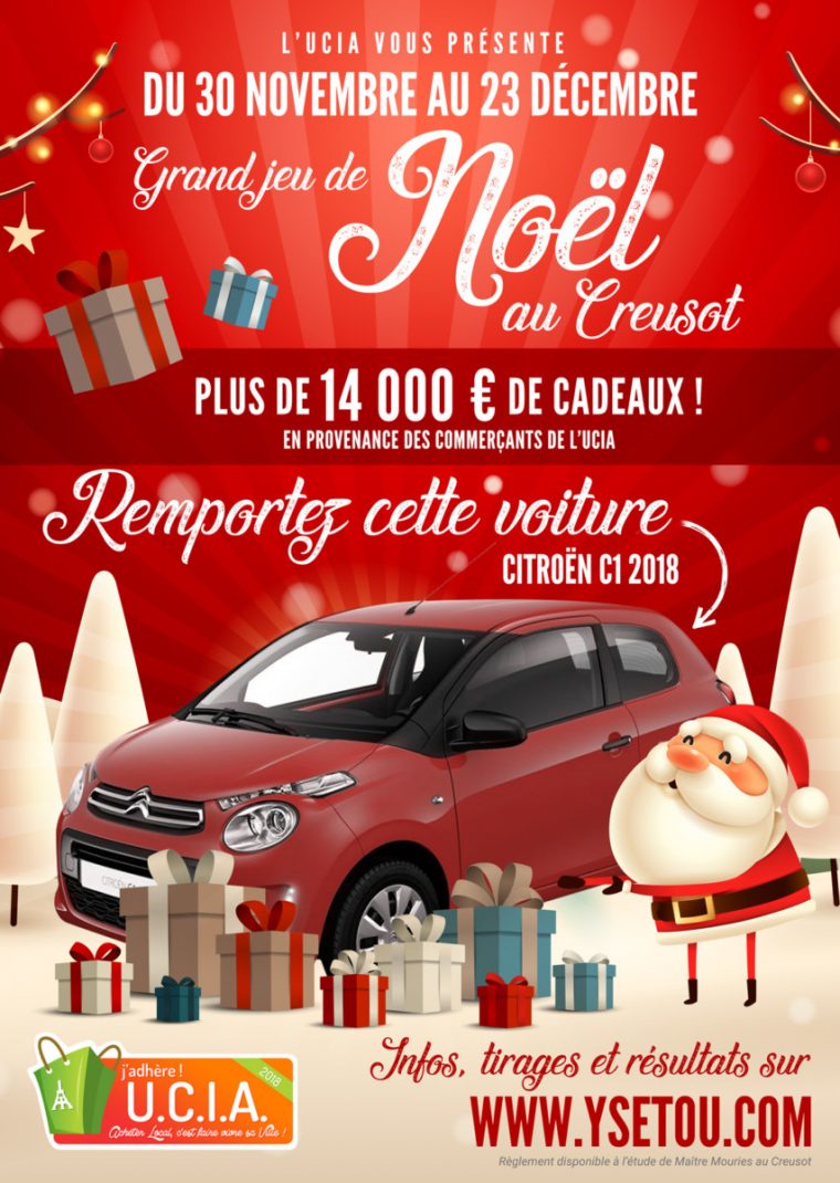 Une Citroën C1 À Gagner Pour Le Grand Jeu De Noël De L concernant Jeu De Dedans