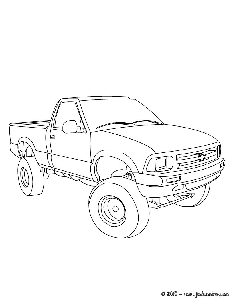 Unique Coloriage 4X4 A Imprimer | Imprimer Et Obtenir Une serapportantà Coloriage De 4X4