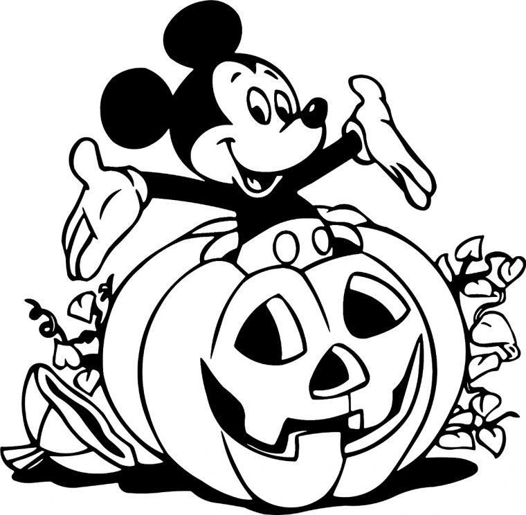 Vinilo Decorativo Mickey Halloween – $ 18.000 En Mercado Libre encequiconcerne Coloriage Mickey A Imprimer