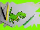 Voici Une Méthode Pour Dessiner Un T-Rex Facilement Et à Comment Dessiner Un Dinosaure