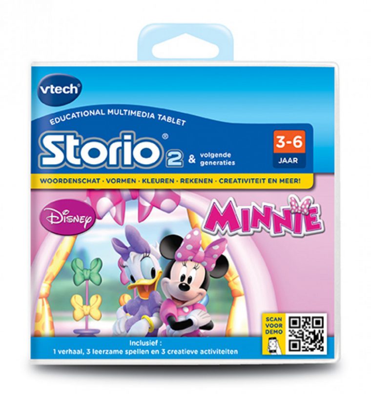 Vtech Storio2 Game Minnie Mouse | Vtech Speelgoed pour Storio