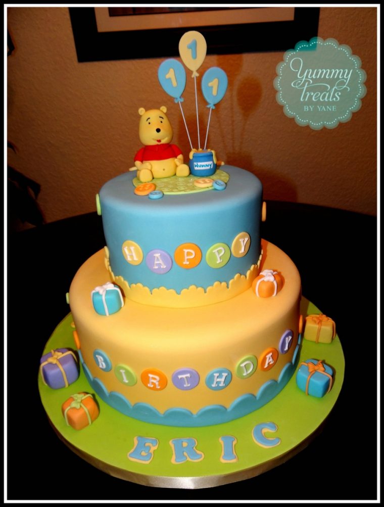 Winnie The Pooh First Birthday! – Cakecentral avec Pooh Gateau