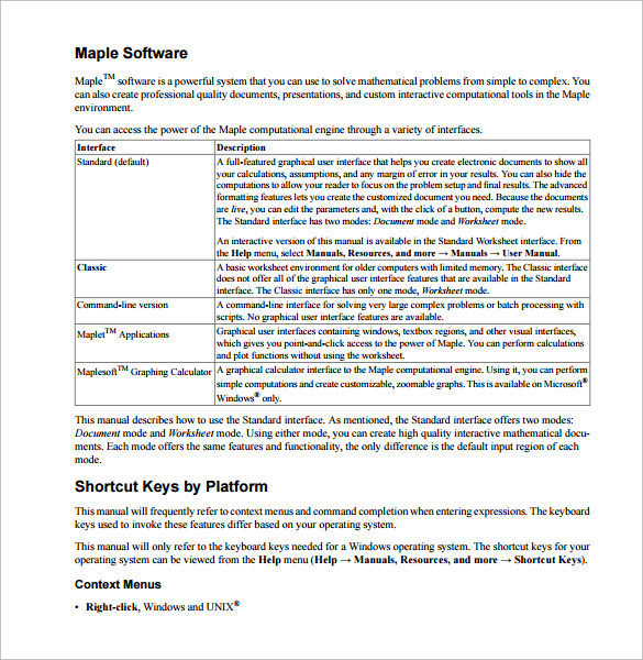 user guide example for software