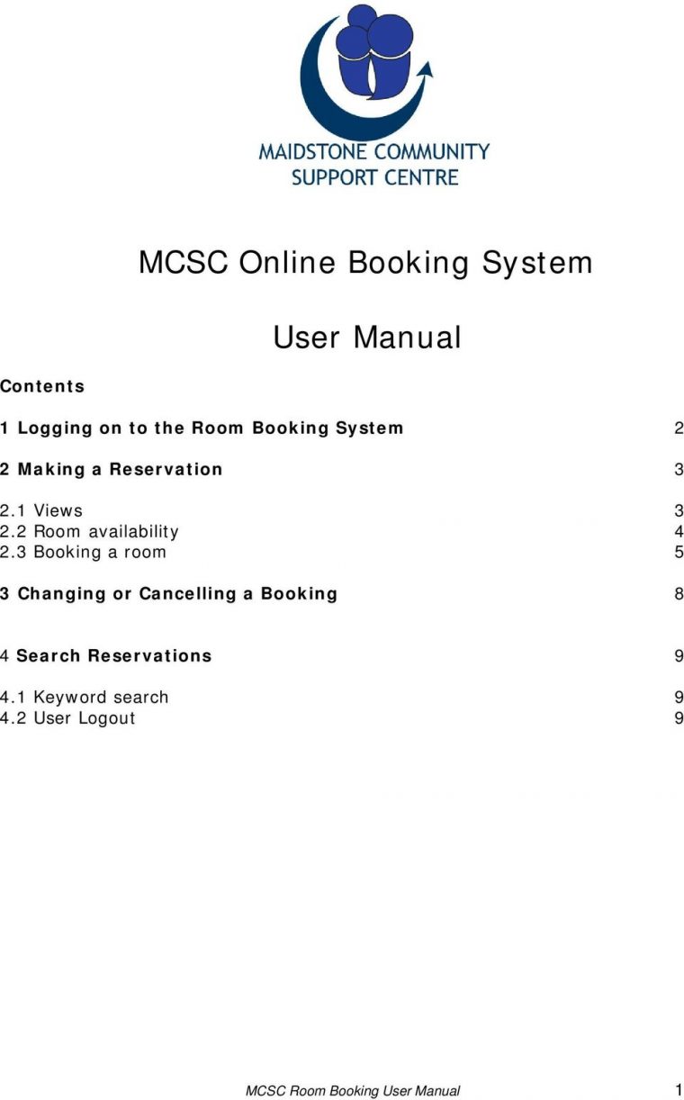manual booking
