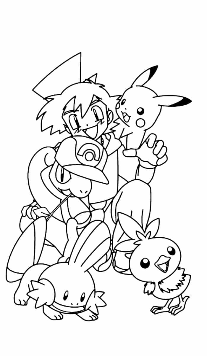 coloriages à imprimer pokemon