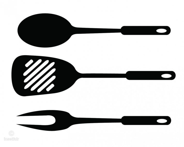 spatula coloring page