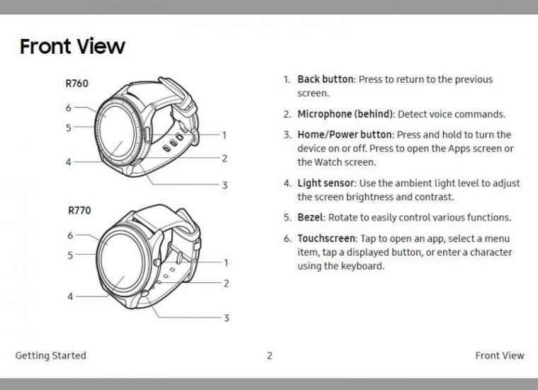 watch 4 samsung manual