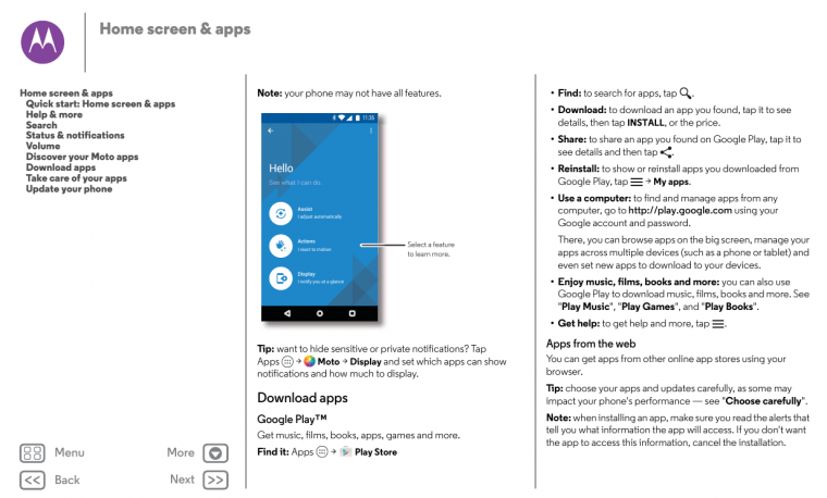moto g manual user guide